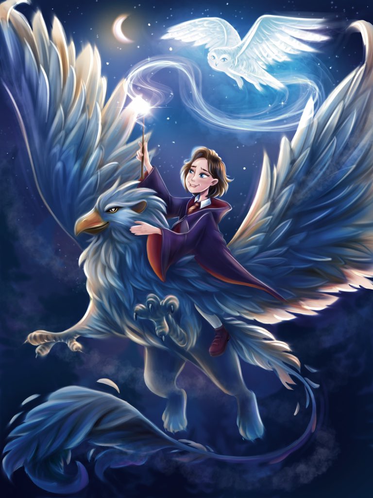 My patronus for the competition 🦉🪄