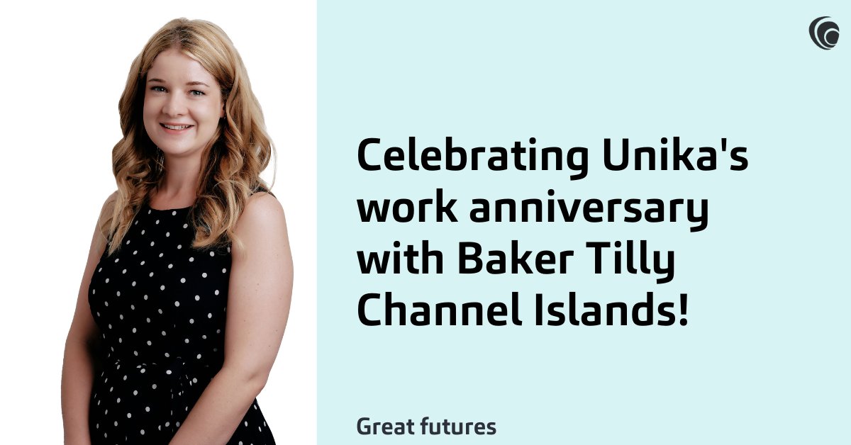 Celebrating Unika's Work Anniversary!

Since joining Baker Tilly Channel Islands in 2022, Unika has brought a wealth of expertise to our Assurance and Advisory team.

Thank you, Unika, for your hard work and contributions—here’s to many more successful years ahead.