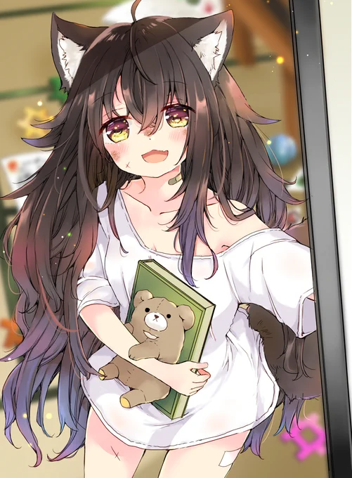 「おかえり…っ!あのね…っ」(1/2) 