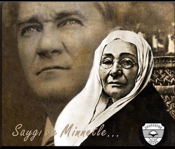 Adanaspor A.Ş. 🇹🇷 (@adanasporresmi) on Twitter photo Bir Anne Tüm Dünyayı Değiştirebilir! 
Cumhuriyetimizin kurucusu Ulu Önder Gazi Mustafa Kemal Atatürk’ün annesi Zübeyde Hanım’ı, vefatının 102. yıl dönümünde saygı ve minnetle anıyoruz. Bir Anne Tüm Dünyayı Değiştirebilir! 
Cumhuriyetimizin kurucusu Ulu Önder Gazi Mustafa Kemal Atatürk’ün annesi Zübeyde Hanım’ı, vefatının 102. yıl dönümünde saygı ve minnetle anıyoruz.