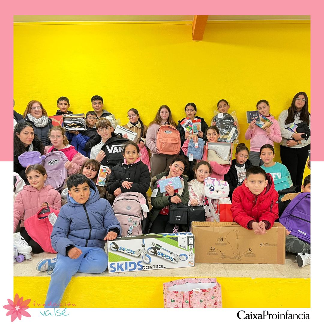 🌟 La Fundación Valsé se une a <a href="/FundlaCaixa/">Fundación ”la Caixa”</a> para que los niños de nuestros proyectos socioeducativos reciban sus regalos de Reyes🎁

En diciembre, escribieron sus deseos para los Reyes Magos, ¡y este mes disfrutaron de sus regalos!🎉✨

Ver su ilusión ha sido mágico. ¡Gracias!🙌