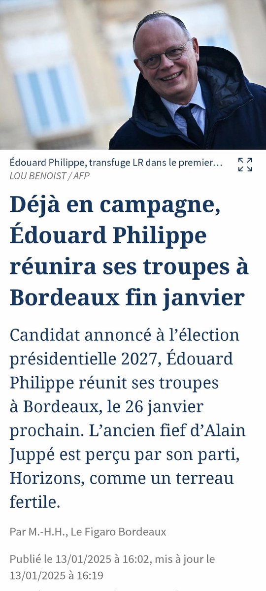 #Bordeaux n'est plus la belle endormie : <a href="/alainjuppe/">Alain Juppé</a> a transformé la belle -tout court- jusqu'en 2019.
 
Soutenir <a href="/EPhilippe_LH/">Edouard Philippe</a> &amp; <a href="/HorizonsLeParti/">Horizons</a>, c'est soutenir la même ambition de transformation,  au niveau national.

<a href="/RaynalPessac/">Franck Raynal</a> <a href="/l_dessertine/">Laurence Dessertine</a> <a href="/lmontillaud/">lionel montillaud</a>