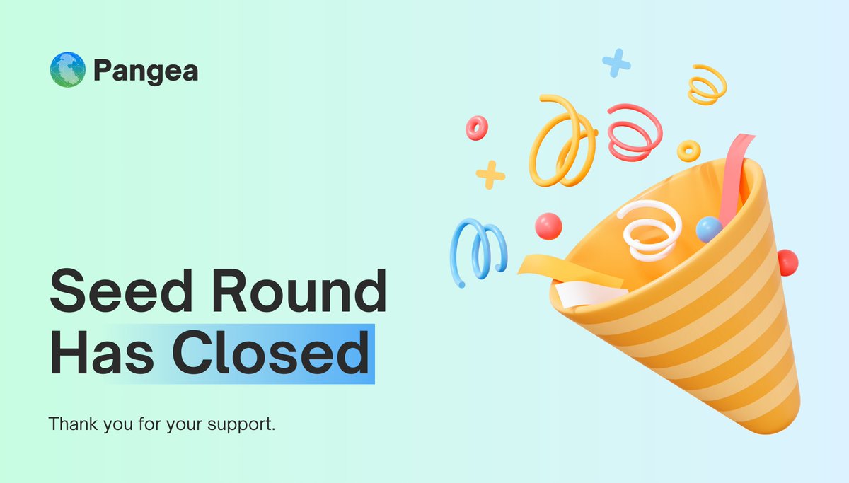 We’re thrilled to announce that we’ve successfully closed our seed round! 🚀

The overwhelming support we received was truly beyond anything we could have imagined, and we couldn’t have done it without you.

A huge thank you to everyone who believed in our vision for Pangea and