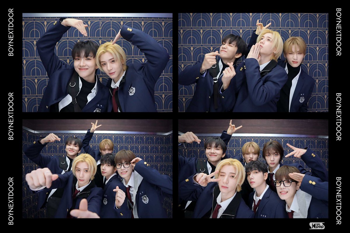 📸BOYNEXTDOOR 포토부스 미공개컷 독점 공개📸

보넥도 오늘만 교복네컷💕 청춘의 한순간을 담은 프레임⭐
오알럽 막방 아쉬워 할 원도어에게 공개합니다 ଘ(੭˃ᴗ˂)━☆ﾟ.*･｡ﾟ
우리 학교에 이런 🌸미남들🌸 있으면 난리남 (positive)

#인기가요 #보이넥스트도어 #BOYNEXTDOOR #오늘만_I_LOVE_YOU