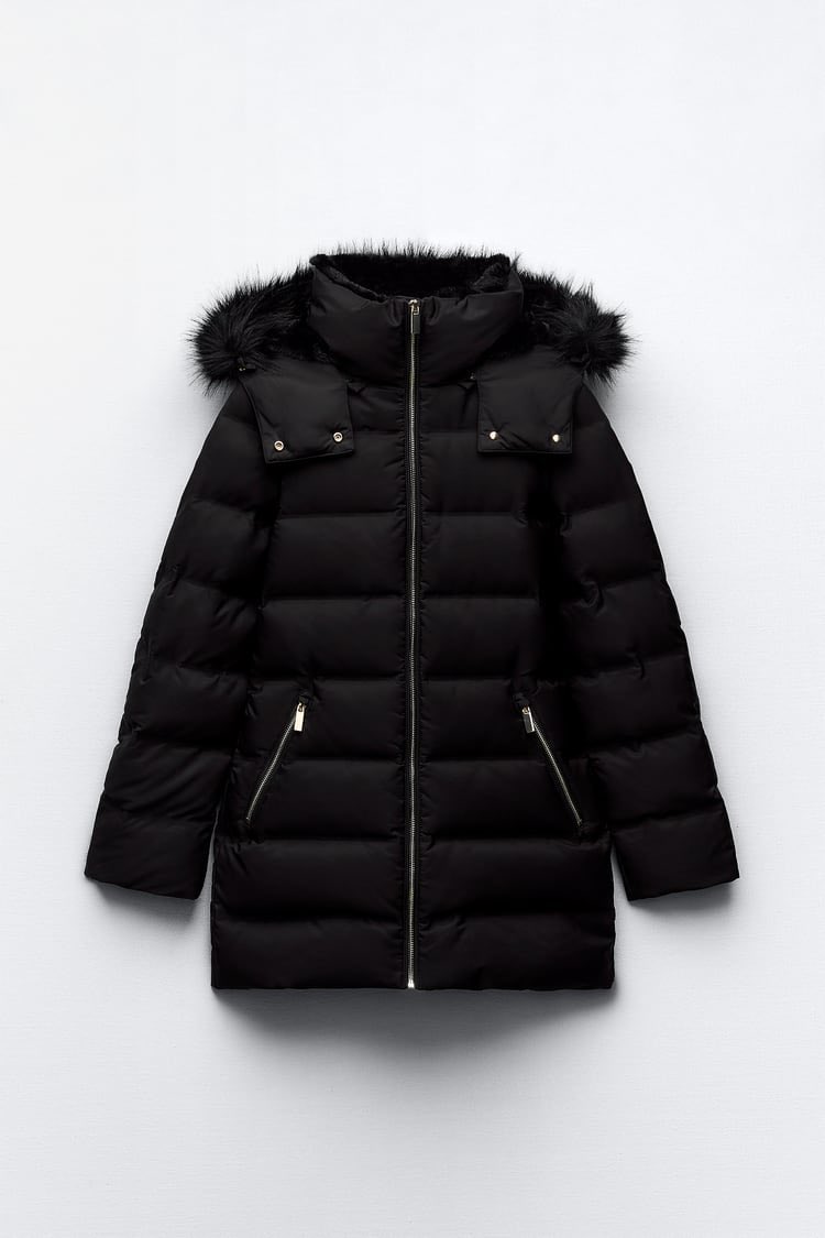 【ほぼ未使用】ジャングルあすかちゃん 着用 ZARA ロングダウンコート ダウン ジャングルあすかちゃんが着てるダウン、YouTubeでZARAって言って