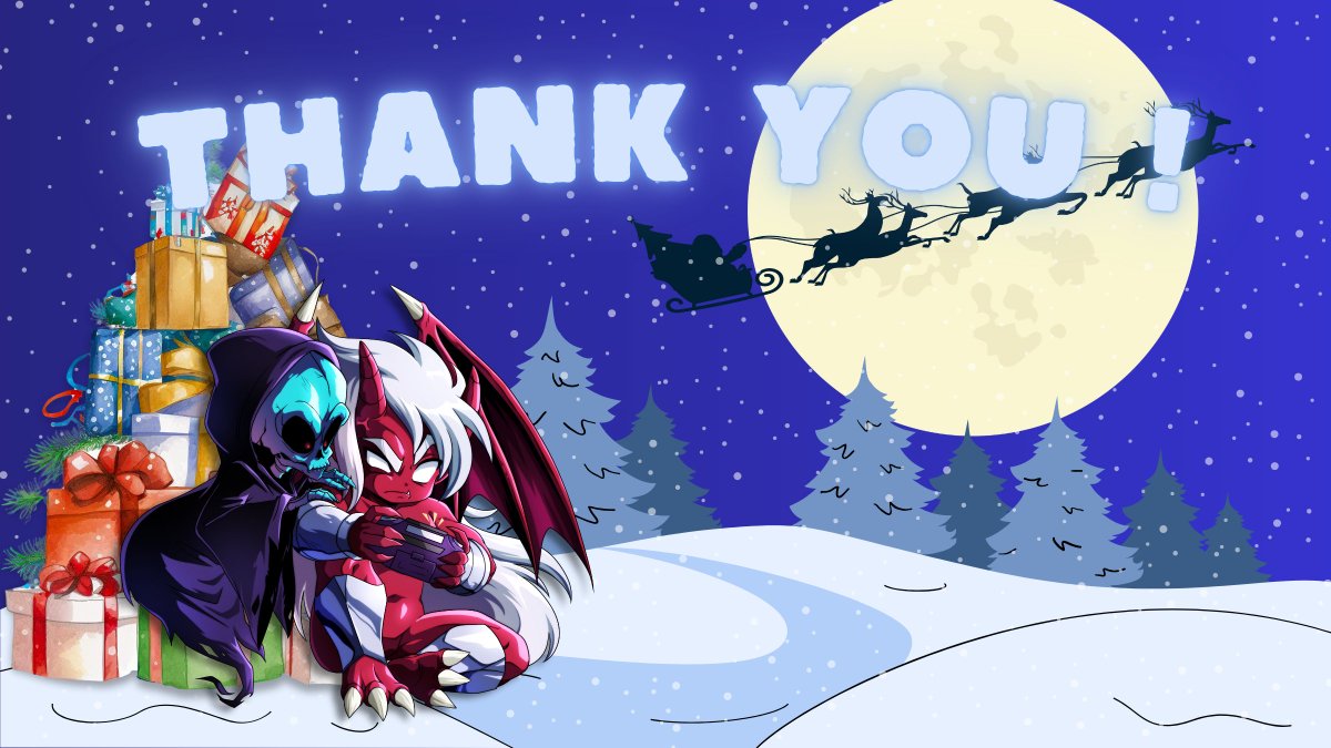 💖 Thank you everyone for this amazing year ! We hope you all had the chance to enjoy some retro games during the holidays ! (If you haven't : t.ly/sUq9P) 
⌛️ The Christmas promotions are coming to an end... To let you prepare for DaemonClaw ! 👀
See you soon !