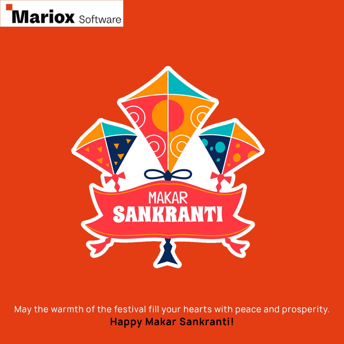 MarioxSoftwares's tweet photo. 🌾✨ Happy Makar Sankranti from Mariox Software! ✨🌾
As the kites soar high, let your dreams and success fly even higher! 🪁
This festive season, trust Mariox Software for innovative tech solutions that help your business grow and shine. 🚀
#HappyMakarSankranti #MarioxSoftware https://t.co/srx3vil0rL
