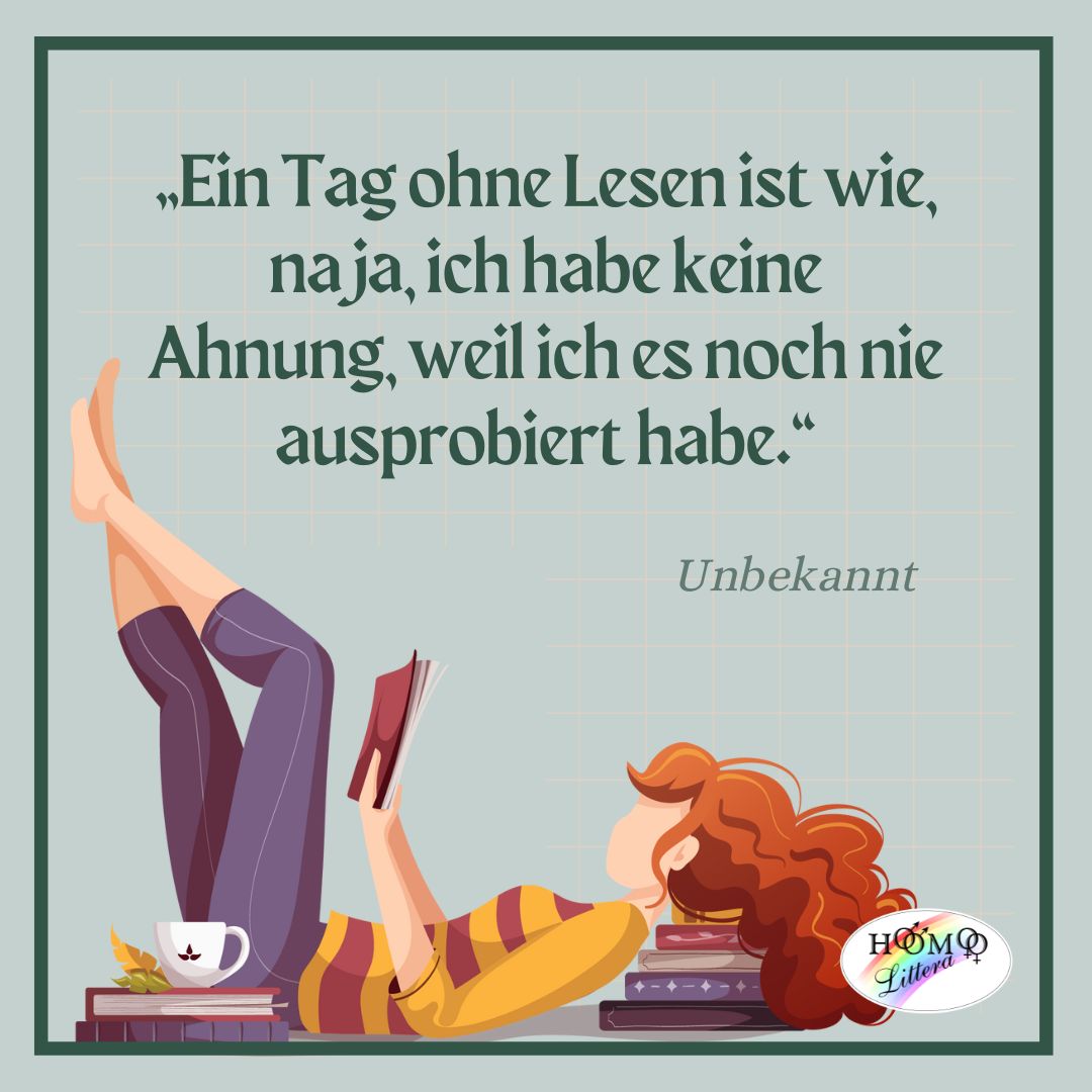 Ein Tag ohne Bücher? Unvorstellbar! #homolittera #einlebenmitbüchern #bücher #lgbtqbooks #books