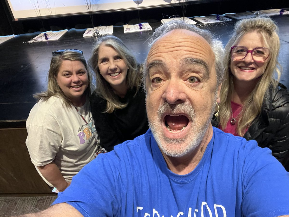 So enjoyed meeting Gerry Brooks. What a great speaker and true caring spirit he has! TY GISD!! <a href="/granburyisd/">Granbury ISD</a> <a href="/emmaelem/">Emma Roberson Elementary School</a>