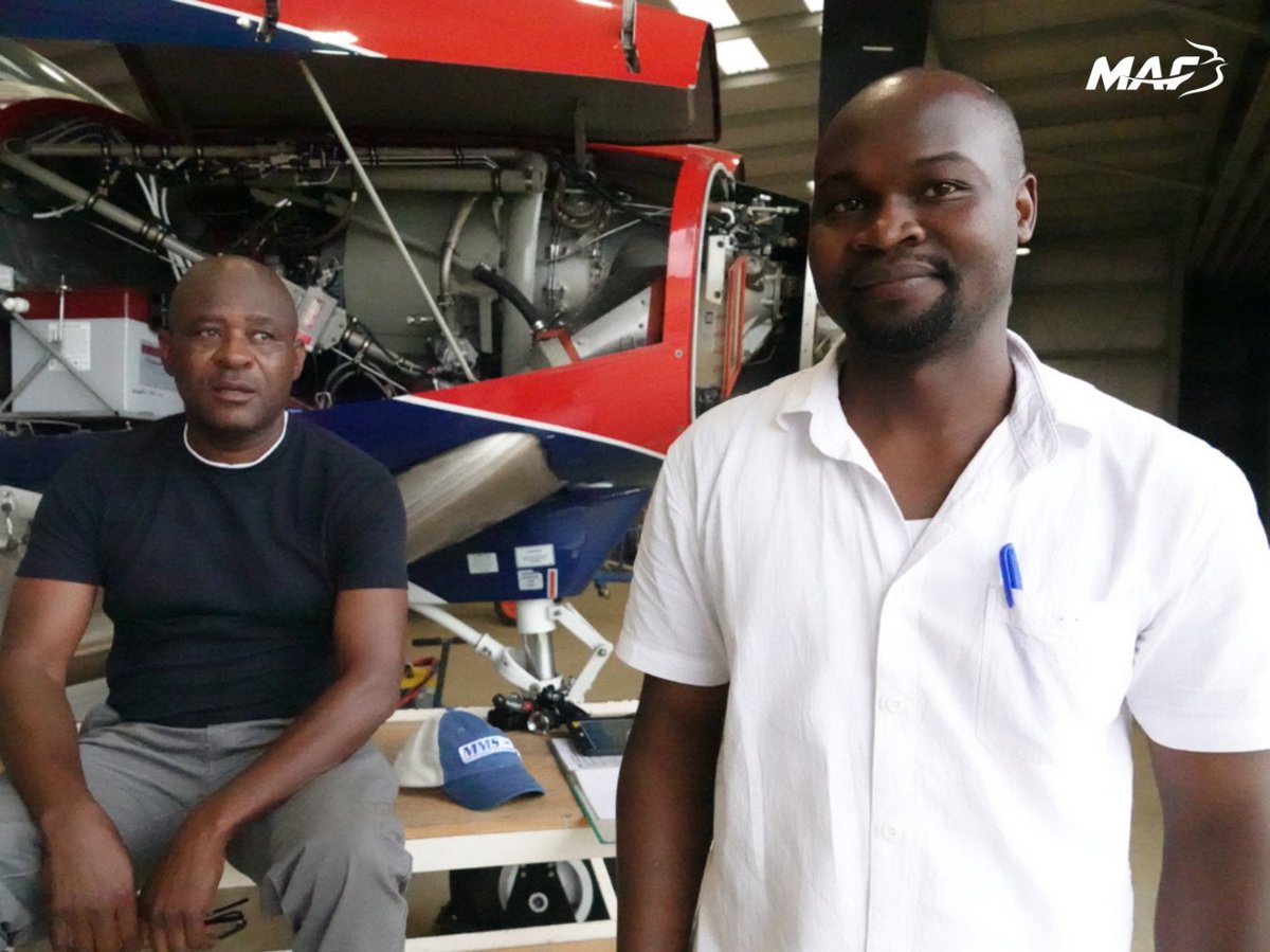 MAF_SA's tweet photo. Guidance and Grit | MAF engineers unite to keep us flying in Liberia.

#MAFSA’s Gift Mposi brings years of experience to #MAF, but it is the guidance of another dedicated engineer that helped him settle into his new workplace:
https://t.co/vcCcmsRIqL

#AfricanEngineers #Avionics https://t.co/3Y1XY9W0nk