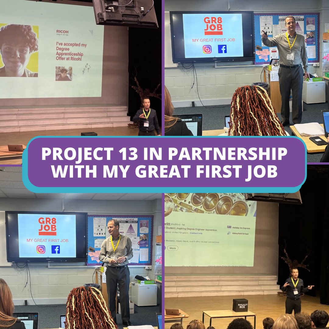 Schools Engagement Team (@uonschools) on Twitter photo 🎉 Project 13 Success! 🎉
From the start of this academic year, <a href="/DaleAWillis/">Dale Willis</a> from My Great First Job has been visiting Northamptonshire schools including <a href="/AbbeyfieldSch/">Abbeyfield School</a> <a href="/rushden_academy/">Rushden Academy</a> <a href="/FerrersSchool/">The Ferrers School</a> <a href="/WeaversAcademy/">Weavers Academy</a> <a href="/WrennSchool/">Wrenn School</a> <a href="/WrennSixthForm/">Wrenn Sixth Form</a> <a href="/TheParkerEACT/">The Parker Academy</a> <a href="/KingswoodAcad/">Kingswood Secondary Academy</a> 🎉 Project 13 Success! 🎉
From the start of this academic year, <a href="/DaleAWillis/">Dale Willis</a> from My Great First Job has been visiting Northamptonshire schools including <a href="/AbbeyfieldSch/">Abbeyfield School</a> <a href="/rushden_academy/">Rushden Academy</a> <a href="/FerrersSchool/">The Ferrers School</a> <a href="/WeaversAcademy/">Weavers Academy</a> <a href="/WrennSchool/">Wrenn School</a> <a href="/WrennSixthForm/">Wrenn Sixth Form</a> <a href="/TheParkerEACT/">The Parker Academy</a> <a href="/KingswoodAcad/">Kingswood Secondary Academy</a>