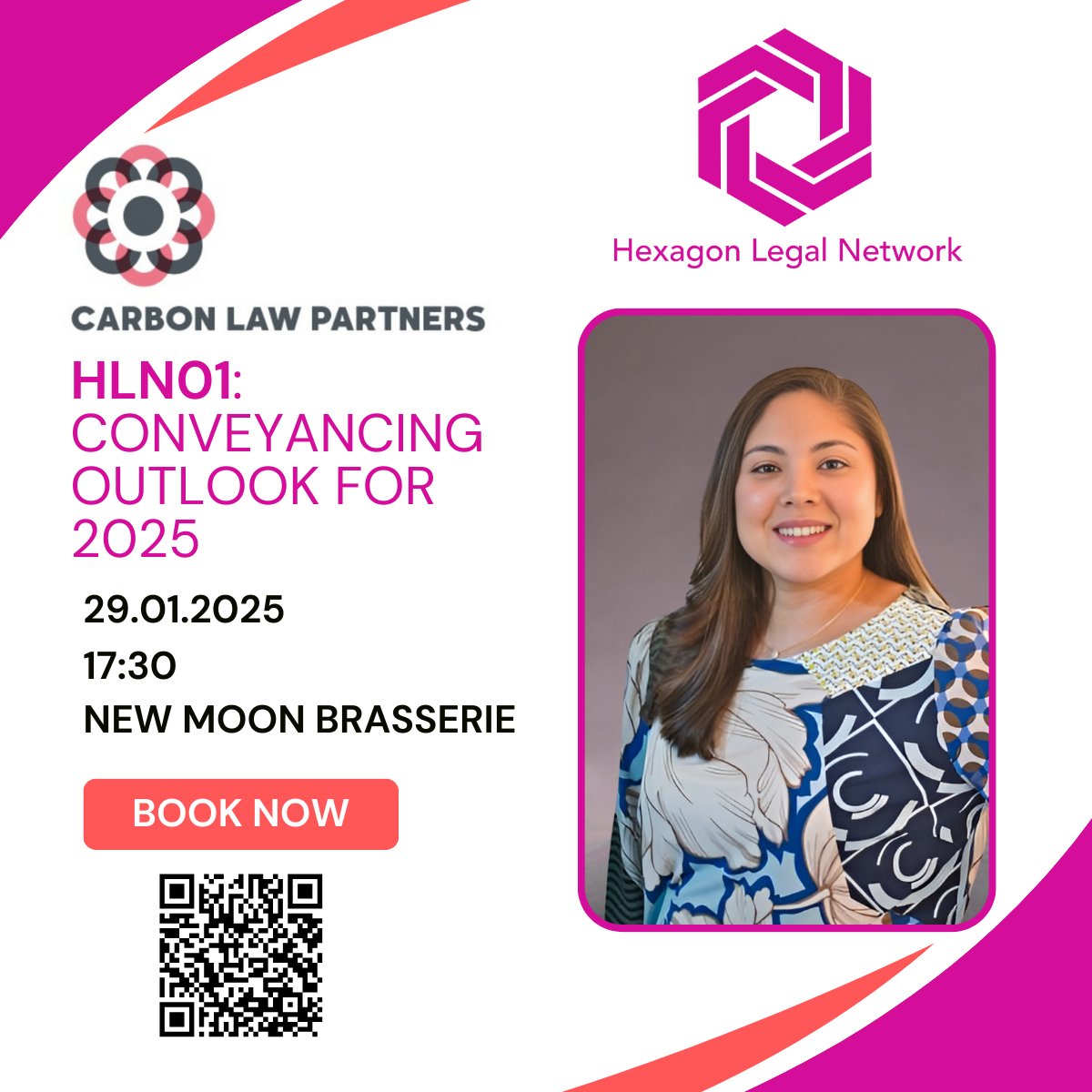 Join us for the first HLN event of 2025
...and kickstart your year of networking with Hexagon Legal Network (HLN) on 29.01.2025.
It is a great opportunity to connect, build your network, inspire and be inspired: hexagonlegal.com/event-details/…