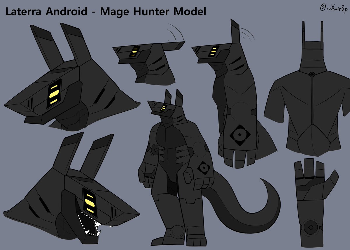Laterra Android - Mage Hunter Model