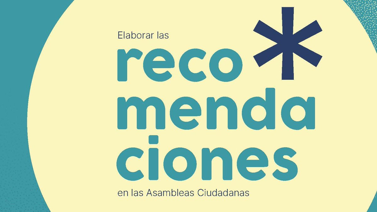 Arantzazulab (@arantzazulab) on Twitter photo ✳️<a href="/arantzazulab/">Arantzazulab</a> somos miembros de la Red Delib.
💥El año pasado coordinamos un grupo para recoger experiencias sobre la elaboración de las recomendaciones en los procesos de deliberación ciudadana.
👉¿Quieres conocer los detalles? Puedes leer la guía aquí🔗labur.eus/79Yk2 ✳️<a href="/arantzazulab/">Arantzazulab</a> somos miembros de la Red Delib.
💥El año pasado coordinamos un grupo para recoger experiencias sobre la elaboración de las recomendaciones en los procesos de deliberación ciudadana.
👉¿Quieres conocer los detalles? Puedes leer la guía aquí🔗labur.eus/79Yk2