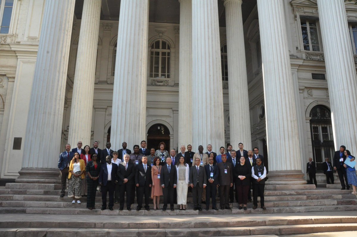 An Indian parliamentary delegation led by Shri Jagdambika Pal, Hon'ble Member of Parliament, Lok Sabha participating in the Third World Summit of the Committees of the Future in Santiago, Chile (14 January).