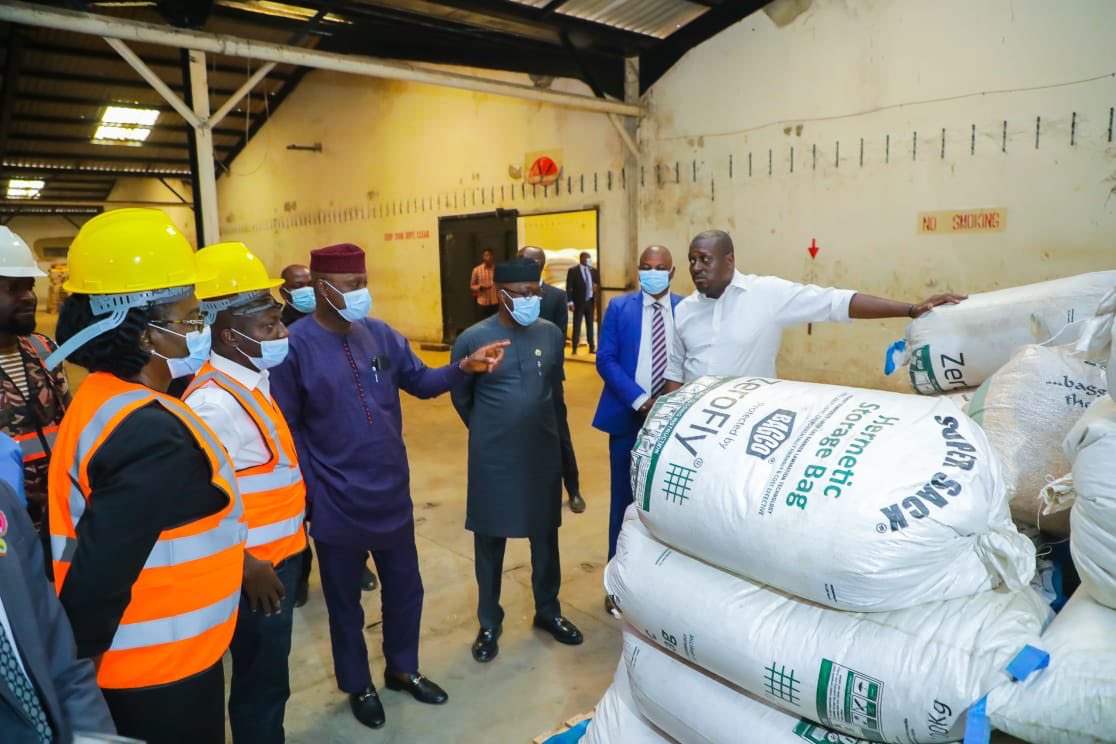 Ensuring food security remains a top priority for our administration, and I am pleased to announce that we are establishing storage facilities across Ekiti State to address food shortage, reduce post-harvest losses, and stabilise prices throughout the year.  

Yesterday, I