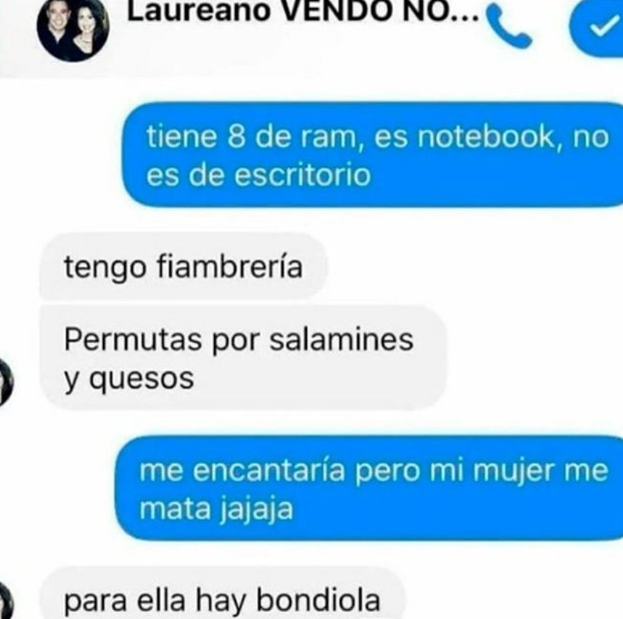 para ella hay bondiola