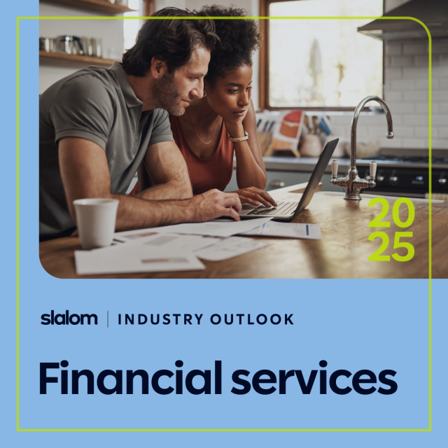 BarbSteen's tweet photo. What’s transforming financial services in 2025? From AI-driven efficiencies to rising fraud prevention, see how leaders are staying ahead with Slalom’s insights. https://t.co/Gwi5M6QaCB. #imwithslalom https://t.co/FEa7mj1LRG