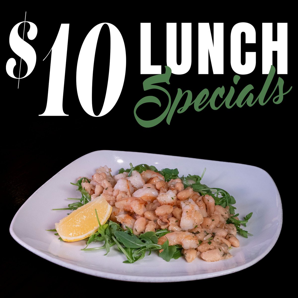VIAItalianTable's tweet photo. Enjoy a special $10 lunch menu at VIA in the month of January, including VIA Meatball Sandwich, Shrimp &amp; Bean Salad, Chicken Marsala, Shrimp Scampi, and your choice of Pasta &amp; Sauce. Available weekdays from 11:30am to 3:00pm. Dine-in only. https://t.co/Ojvx1AW7BO