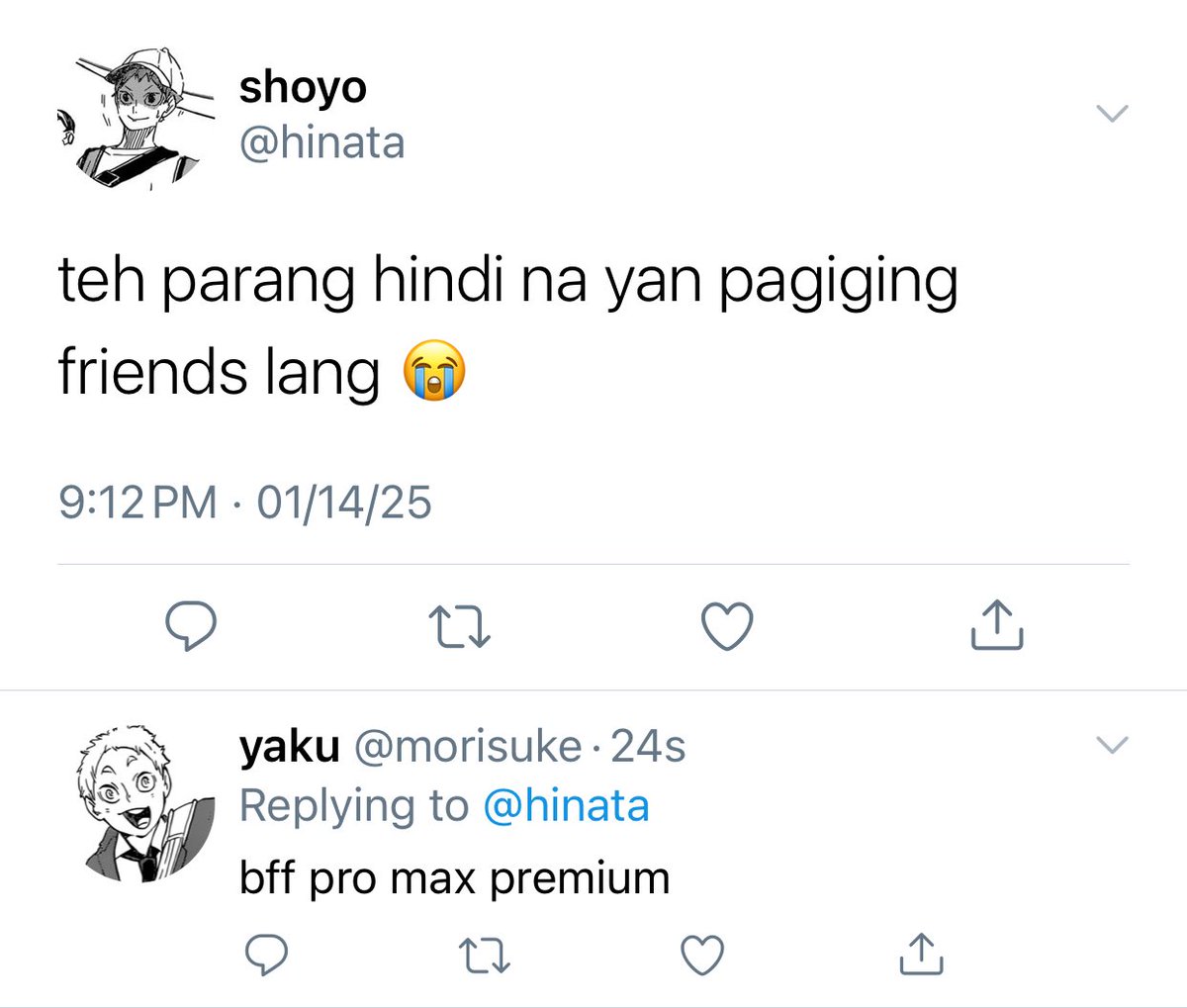 sabobbg's tweet photo. a short #kuroken filo au

sabi ni kenma at kuroo magkaibigan lang talaga sila eh parang hindi naman https://t.co/VYwTUgh1jN