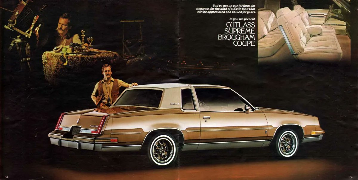 RetroCoast's tweet image. 1981 Oldsmobile Cutlass
The Olds Cutlass was the best-selling car in America for four years straight from 1978 to 1981, selling a half million a year

In 1981 the Olds received a slick new body style that buyers loved- and an optional diesel they hated. #1980s
