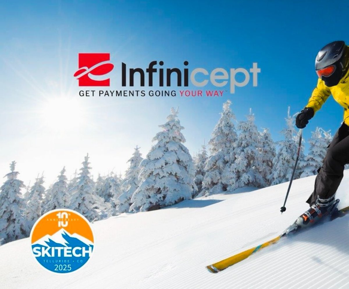 SkiTechFinTech's tweet photo. Shout out to #Skitech25 sponsor @infinicept 

Many thanks to our sponsors who help make Skitech such an incredible experience! 👏 

#paymentsindustry #skitelluride #paymentprofessionals #infinicept https://t.co/xYQ2egWAHT