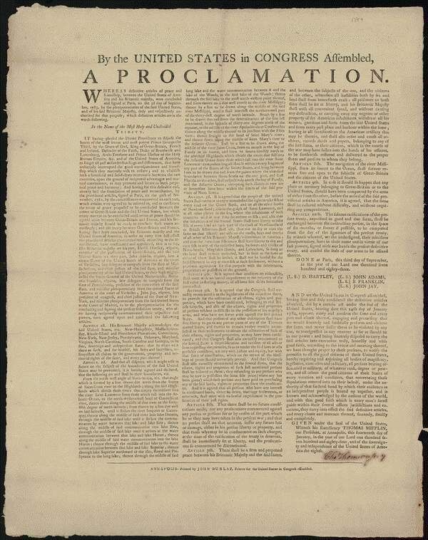 kc5fm's tweet photo. It's Ratification Day! https://t.co/j0zuMlFgC9 #RatificationDay #UShistory
Ratification Day, United States - Congress ratifies the Treaty of Paris with Great Britain. https://t.co/UNsNglxjpW