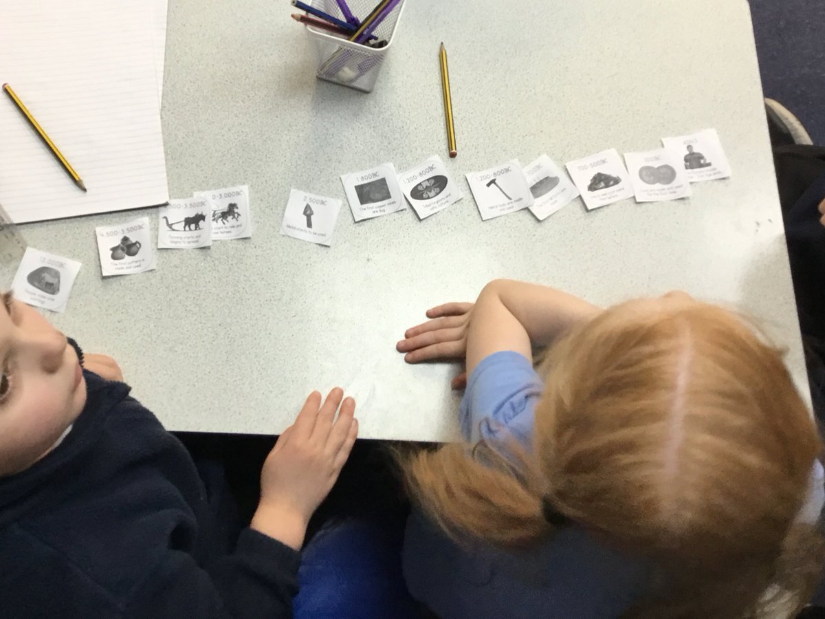 3.9.24 - Year 3 created timelines of key events from the stone age, bronze age and iron age.
#TPYear3history #stoneagetoironage