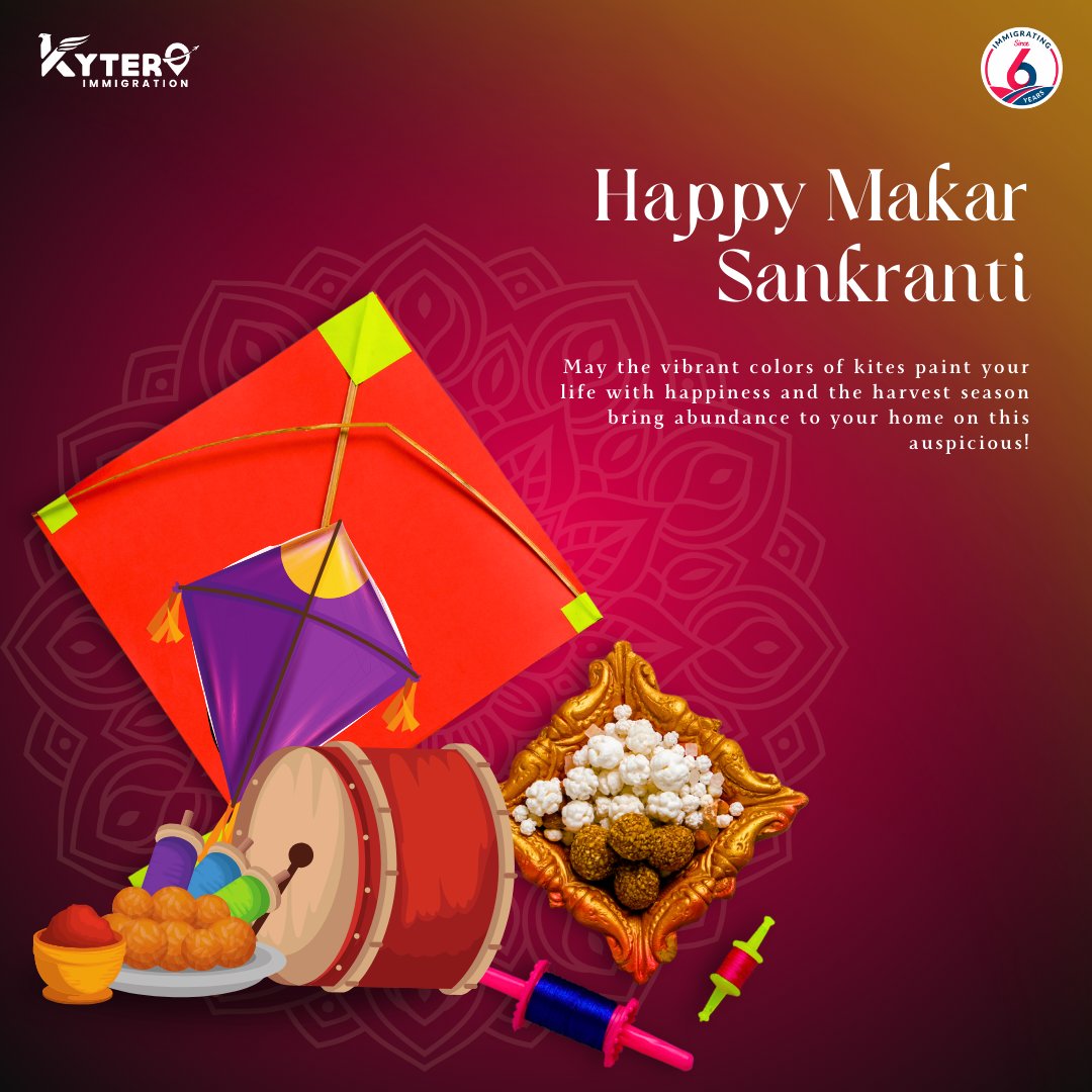 Warm wishes on Makar Sankranti! May this festival bring new opportunities, prosperity, and growth.