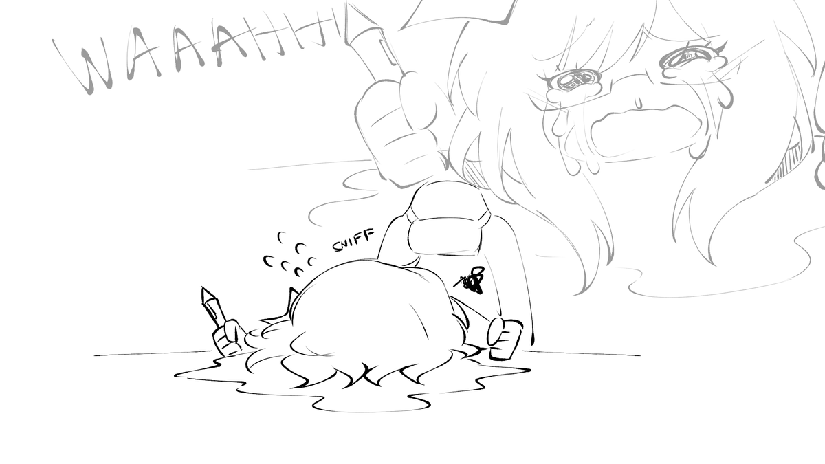 me when can't draw..