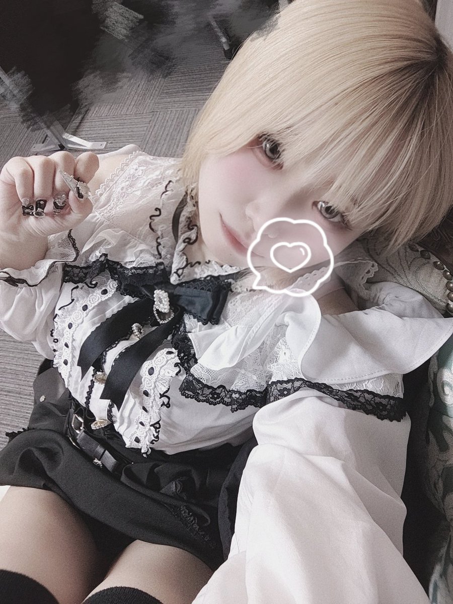 ぴえん系も、似合ってる？ᐡ ᴗ  ̫ ᴗ ᐡ