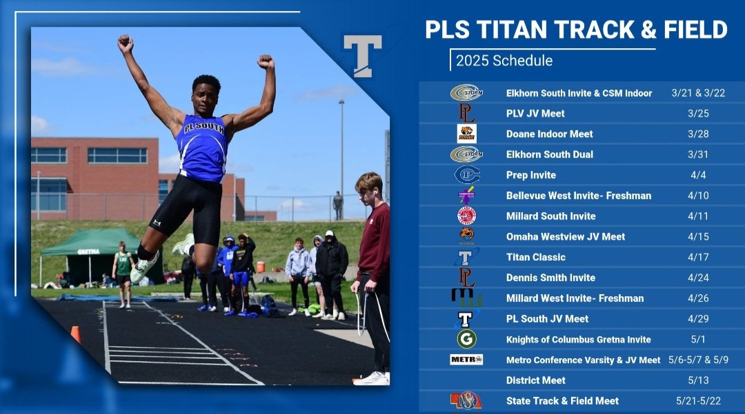 2025 Titan Boys Schedule