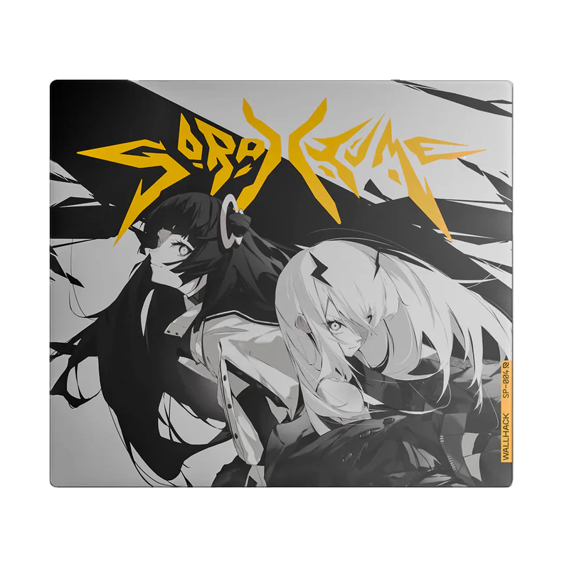 WALLHACK SP-004 限定 Limited Edition Twins FIRST LOOK | WALLHACK Limited Edition Glass Mousepad - Twins - YouTube