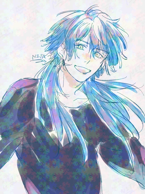 蒼葉さんの描き方忘れちゃった……