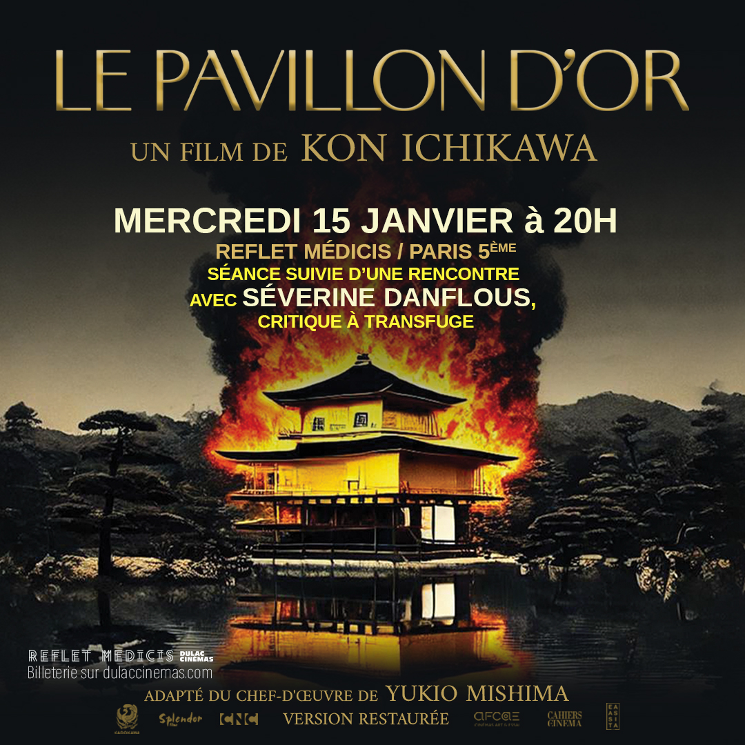 Rendez-vous demain à 20h pour une séance spéciale LE PAVILLON D'OR au Reflet Médicis !

Projection suivie d’une rencontre avec Séverine Danflous, critique à <a href="/Transfuge_mag/">Transfuge magazine</a> 

Avec <a href="/dulaccinemas/">Dulac Cinémas</a>

Réservations : dulaccinemas.com/article/premie…
