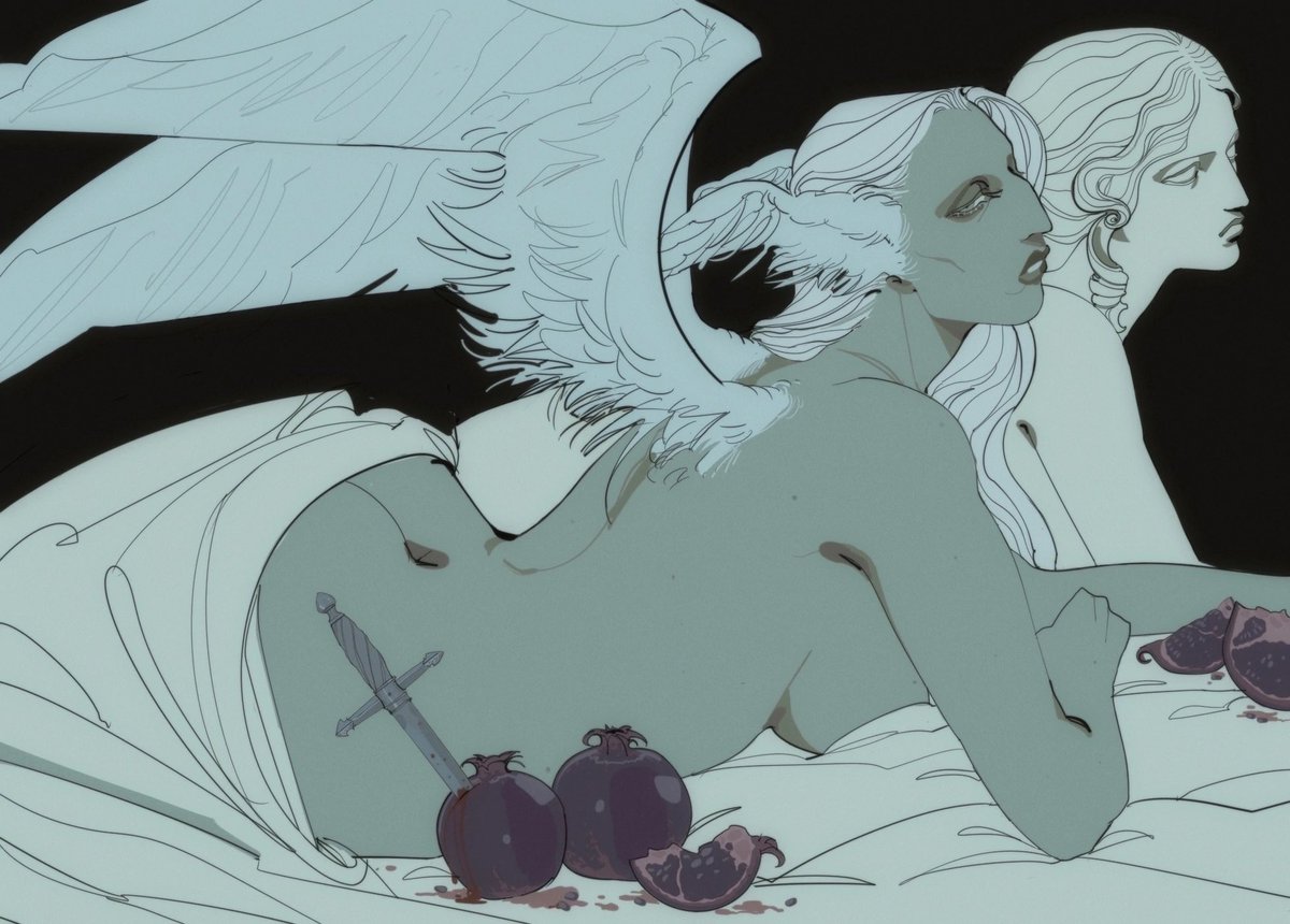 DalilahhDalida's tweet photo. hii again #PortfolioDay !

i’m Dalilah, a lazy digital illustrator, like everyone else these days, obsessed with religion, history, dark aesthetic and beauty 🕊️ https://t.co/IOs5cNaB4J