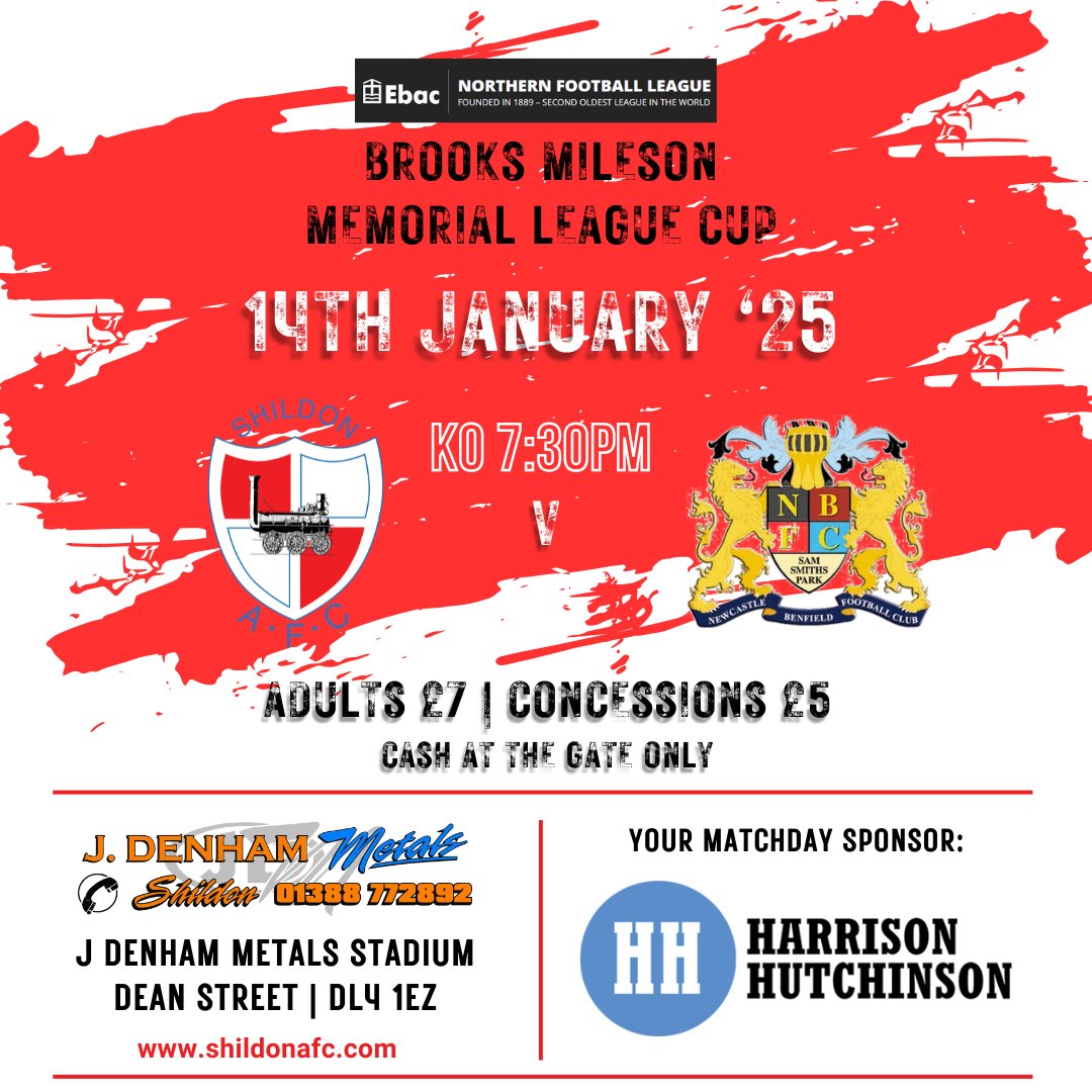 Following a pitch inspection tonight's game against <a href="/NBFC_Official/">Newcastle Benfield FC</a>  is ON!!

We look forward to your fantastic support!! 👍👏👏

🔴⚪️🚂⚽️