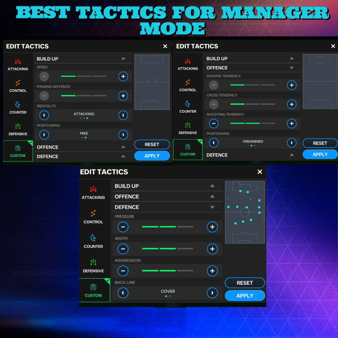 MourinhoVision's tweet photo. TACTICS 3 &amp; 4  

♨️PEP AND KLOPP PRESS♨️

These may seem not effective but with well balanced squads and patience your domination in game will be priceless. They are more of forward play and passing defending needs high end and well trained players . https://t.co/Sjpvt9MP30
