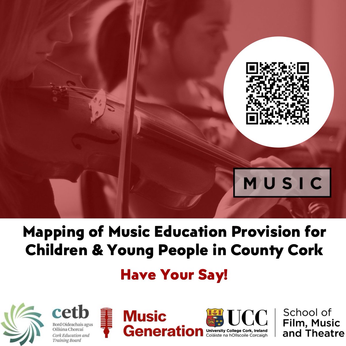 Is there a need for a Music Generation programme in Cork COUNTY as well as the city? Have Your Say!

Please complete this research survey by January 20th 2025: 
ucc.ie/en/fmt/music/r…