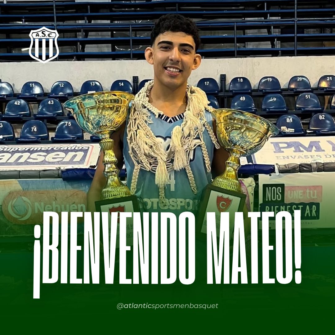 ¡Bienvenido al Kiwi, Mate! 💚🤍

🗣 Desde Sport Club Cañadense, Mateo Zelaya (U21) se suma al primer equipo que disputará la Superliga Rosarina

#VamosVerde💚