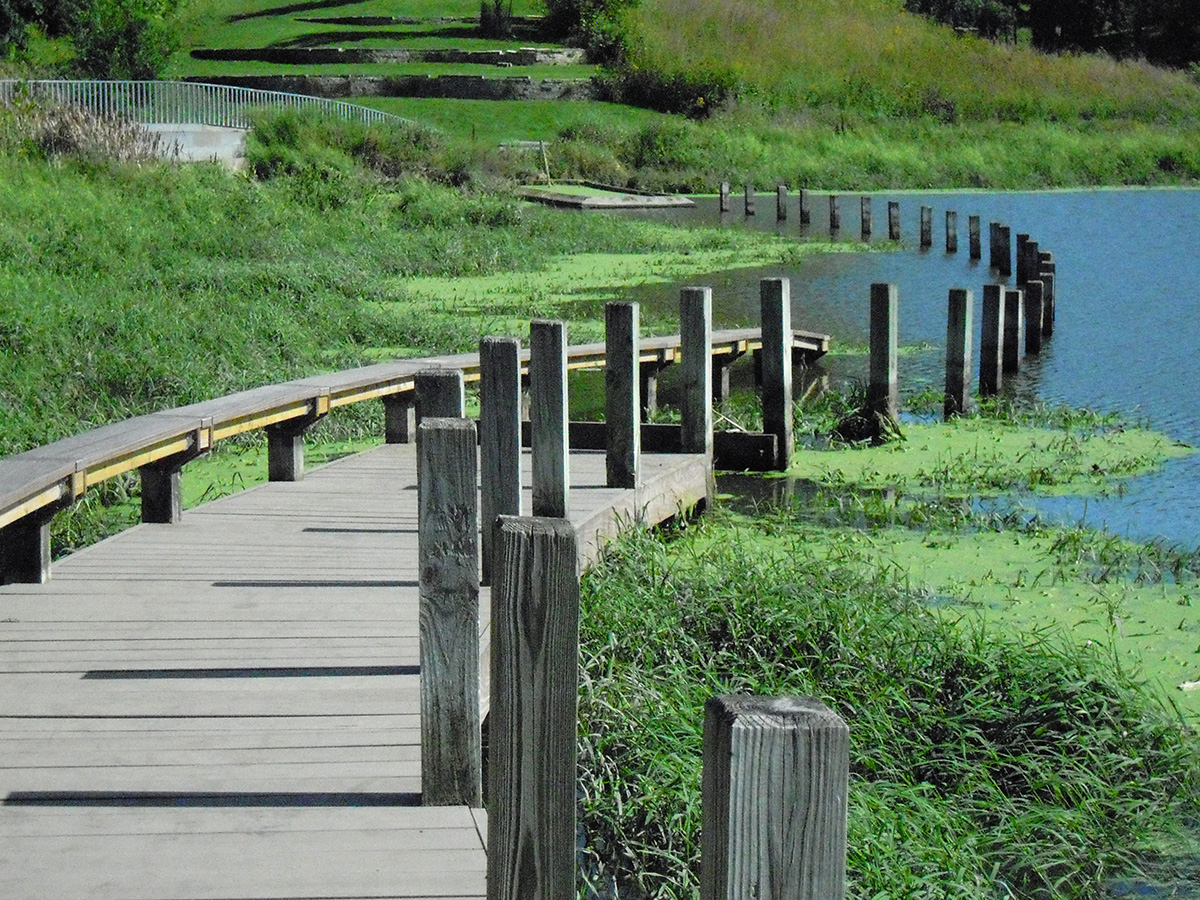 BREAKING NEWS: Settlement Reached in Lawsuit Between Artist Mary Miss and the Des Moines Art Center over "Greenwood Pond: Double Site" - TCLF  is creating a Public Art Advocacy Fund to bring national attention to threatened land-based artworks tclf.org/settlement-rea…