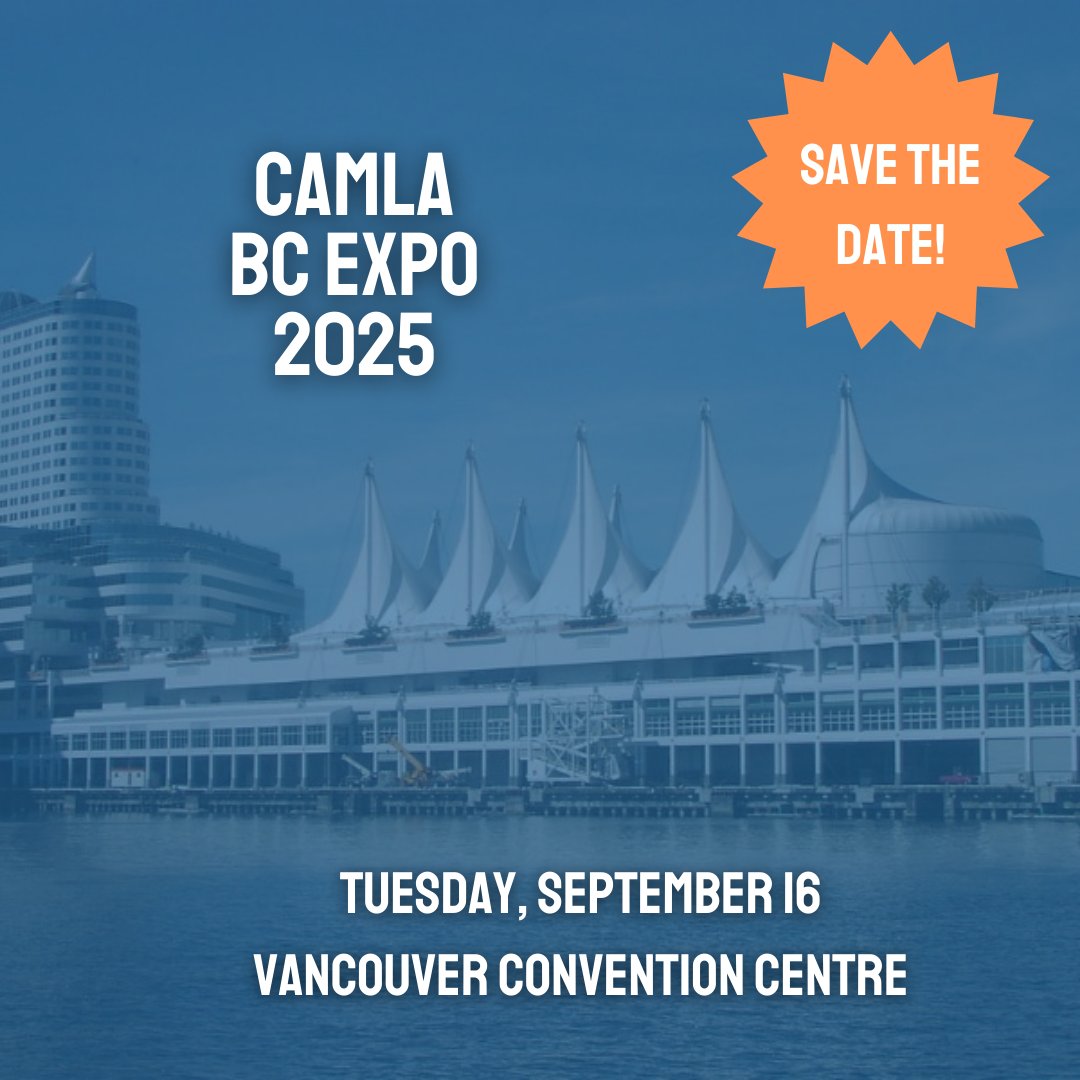 Join us for the 2nd annual CAMLA BC Expo!

Don't miss out on this opportunity to connect, learn and grow your business in the alternative lending space.

Mark your calendar and stay tuned for more event details, including our stellar lineup of speakers! #camlaBCexpo2025 #CAMLA