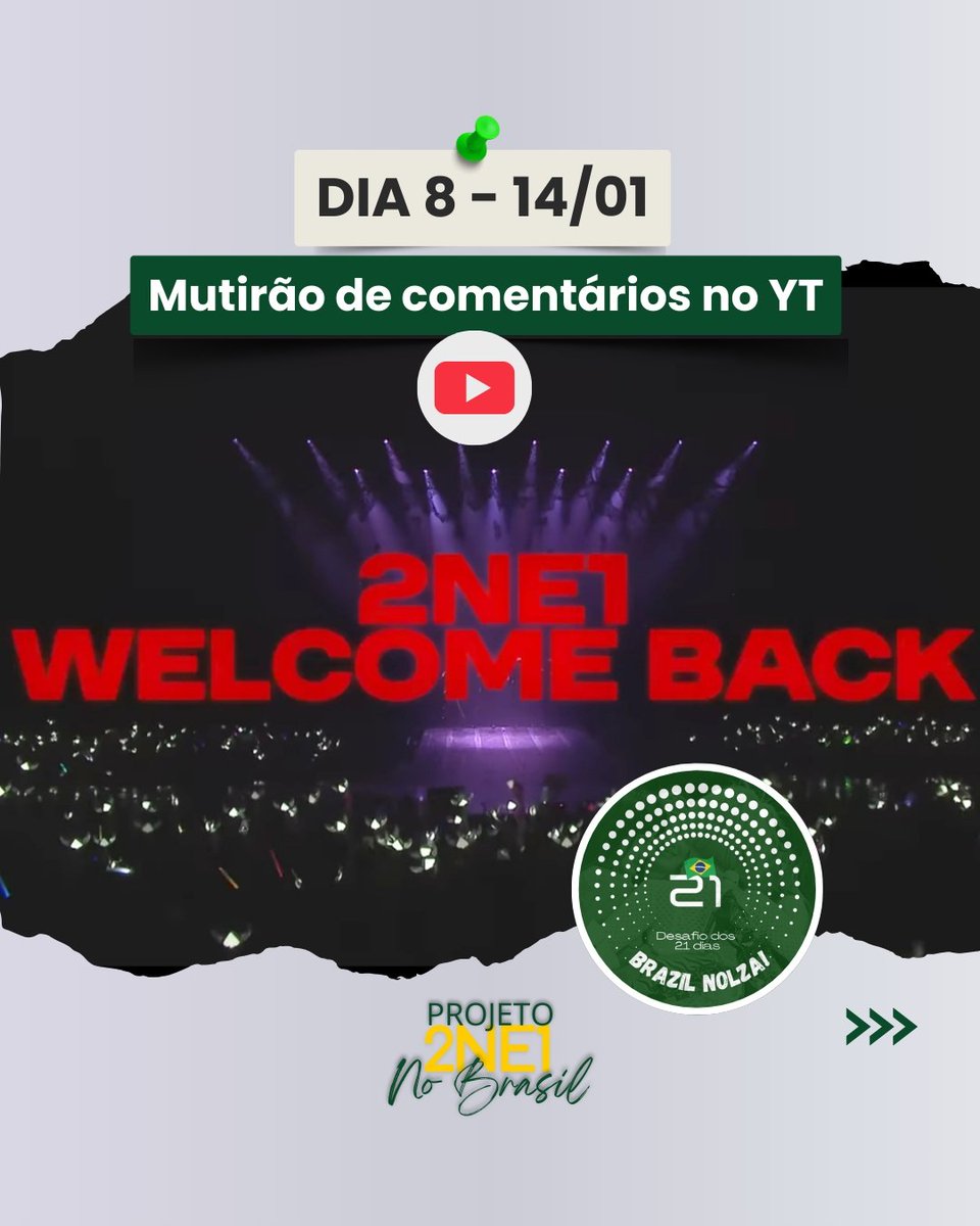 Projeto 2NE1 no Brasil tweet media
