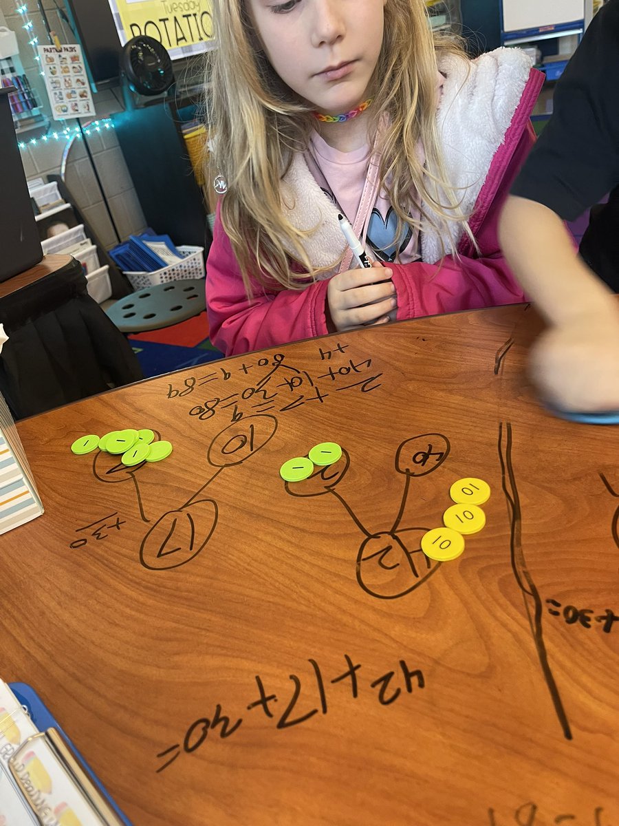 Stacy_Brewer730's tweet photo. Our math was ‘mathing’ today!! #ultimatelearningexperience @MabletonES https://t.co/vHGAMjG4Q4