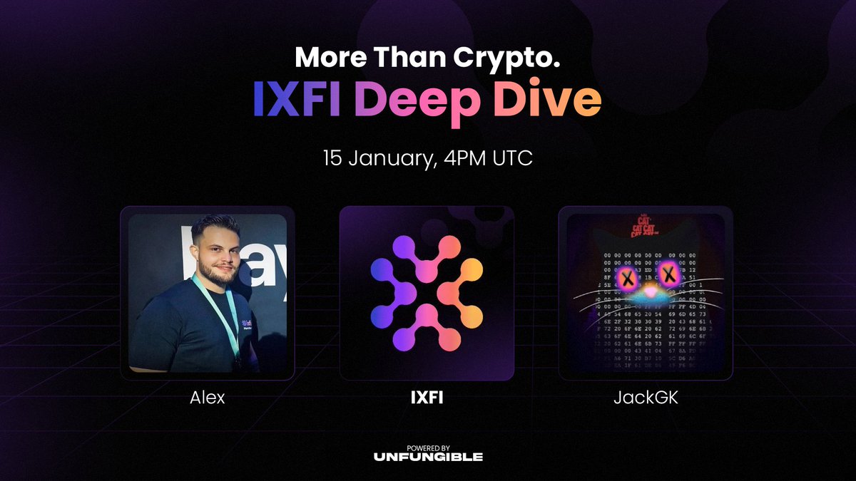 IXFI | Gen 3.0 Exchange tweet media