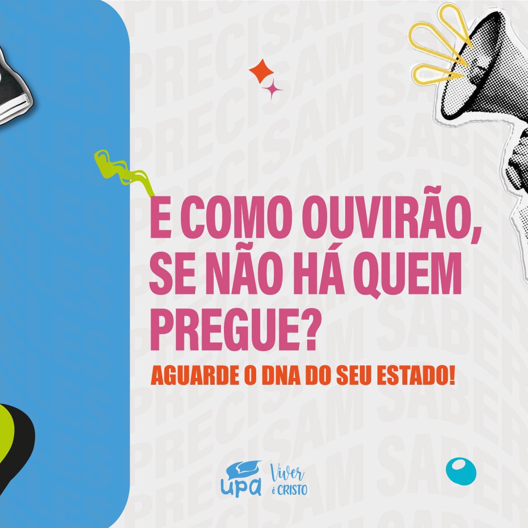 upaoficial's tweet photo. EI, ELES PRECISAM SABER!
Isso mesmo! Coloque seu tênis, pegue sua Bíblia e venha compartilhar o maior amor do mundo: aquele que foi capaz de enviar o Seu único Filho para morrer em nosso lugar. ❤️

Confere na íntegra! https://t.co/NL3PCJWCdb