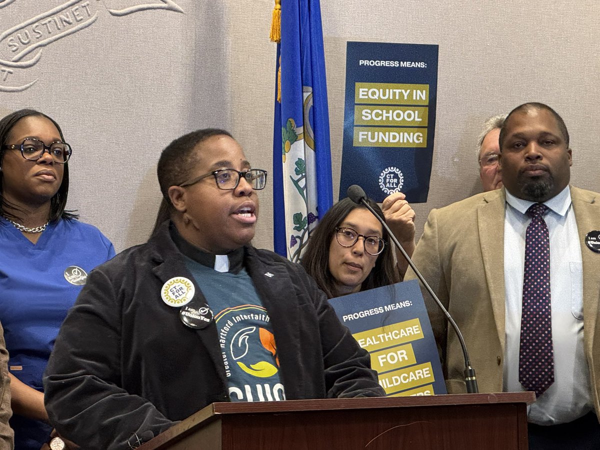 The Rev. Cn. D Littlepage from the Greater Hartford Interfaith Action Alliance (GHIAA) says financial responsibility should uplift the community and address intergenerational poverty and the effects of institutional racism. #FundOurFutureCT