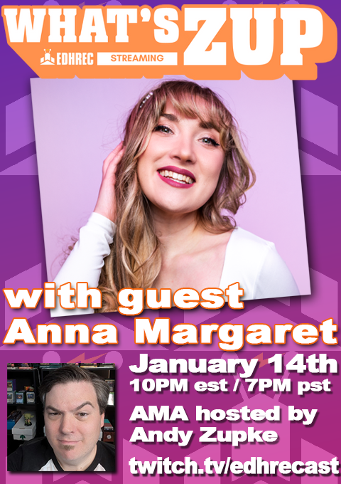 What's Zup tonight! AMA with <a href="/itsannamargaret/">Anna Margaret</a>  Come hang out and ask questions.