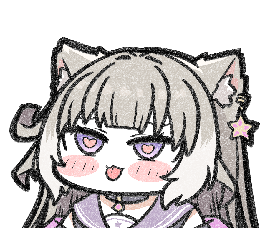 「いろんな表情の夜絆ニウさん描いた#よづにゃーと #いろんな表情のvtuberさん」|221(ﾂﾂｲﾁ)同人作家VTuber@月一で電子同人誌制作中のイラスト