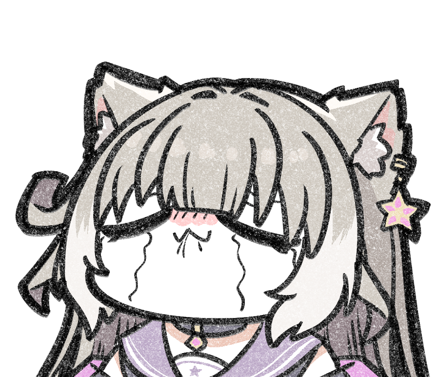 「いろんな表情の夜絆ニウさん描いた#よづにゃーと #いろんな表情のvtuberさん」|221(ﾂﾂｲﾁ)同人作家VTuber@月一で電子同人誌制作中のイラスト